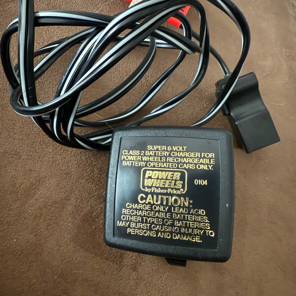Super 6-Volt Class 2 Charger for Fisher-Price Power Wheels Model 00801-0974 OEM
